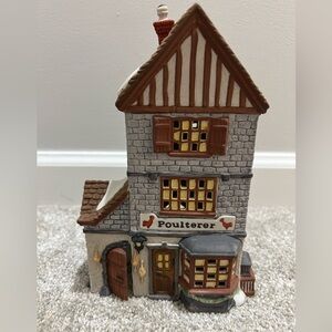 “Poulterer” Christmas Village by Department 56 “Dickens’ Village Series” 1988